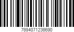 Código de barras (EAN, GTIN, SKU, ISBN): '7894071238690'