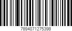 Código de barras (EAN, GTIN, SKU, ISBN): '7894071275398'