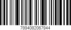 Código de barras (EAN, GTIN, SKU, ISBN): '7894082067944'