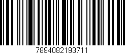 Código de barras (EAN, GTIN, SKU, ISBN): '7894082193711'