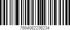 Código de barras (EAN, GTIN, SKU, ISBN): '7894082236234'