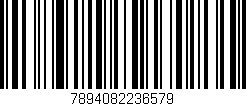 Código de barras (EAN, GTIN, SKU, ISBN): '7894082236579'