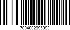 Código de barras (EAN, GTIN, SKU, ISBN): '7894082996893'