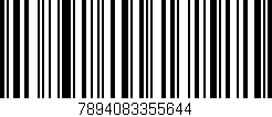 Código de barras (EAN, GTIN, SKU, ISBN): '7894083355644'
