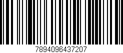 Código de barras (EAN, GTIN, SKU, ISBN): '7894096437207'