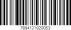Código de barras (EAN, GTIN, SKU, ISBN): '7894121020053'
