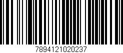Código de barras (EAN, GTIN, SKU, ISBN): '7894121020237'