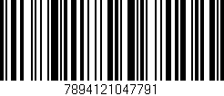Código de barras (EAN, GTIN, SKU, ISBN): '7894121047791'