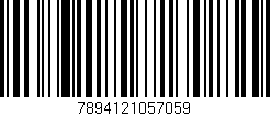 Código de barras (EAN, GTIN, SKU, ISBN): '7894121057059'