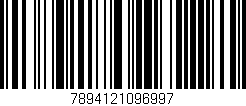Código de barras (EAN, GTIN, SKU, ISBN): '7894121096997'