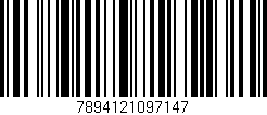 Código de barras (EAN, GTIN, SKU, ISBN): '7894121097147'