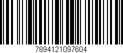 Código de barras (EAN, GTIN, SKU, ISBN): '7894121097604'