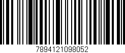 Código de barras (EAN, GTIN, SKU, ISBN): '7894121098052'