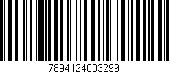 Código de barras (EAN, GTIN, SKU, ISBN): '7894124003299'