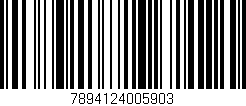 Código de barras (EAN, GTIN, SKU, ISBN): '7894124005903'