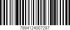 Código de barras (EAN, GTIN, SKU, ISBN): '7894124007297'