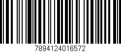 Código de barras (EAN, GTIN, SKU, ISBN): '7894124016572'
