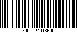 Código de barras (EAN, GTIN, SKU, ISBN): '7894124016589'