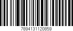 Código de barras (EAN, GTIN, SKU, ISBN): '7894131120859'
