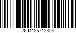 Código de barras (EAN, GTIN, SKU, ISBN): '7894135713606'