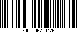 Código de barras (EAN, GTIN, SKU, ISBN): '7894136778475'