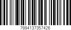 Código de barras (EAN, GTIN, SKU, ISBN): '7894137357426'