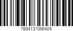 Código de barras (EAN, GTIN, SKU, ISBN): '7894137366404'