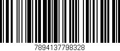 Código de barras (EAN, GTIN, SKU, ISBN): '7894137798328'