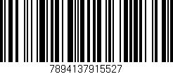 Código de barras (EAN, GTIN, SKU, ISBN): '7894137915527'