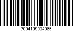 Código de barras (EAN, GTIN, SKU, ISBN): '7894139804966'