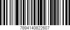 Código de barras (EAN, GTIN, SKU, ISBN): '7894140822607'