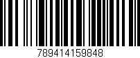 Código de barras (EAN, GTIN, SKU, ISBN): '789414159848'