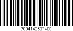 Código de barras (EAN, GTIN, SKU, ISBN): '7894142597480'