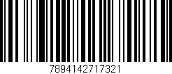 Código de barras (EAN, GTIN, SKU, ISBN): '7894142717321'