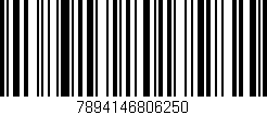 Código de barras (EAN, GTIN, SKU, ISBN): '7894146806250'