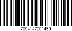 Código de barras (EAN, GTIN, SKU, ISBN): '7894147201450'