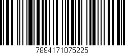 Código de barras (EAN, GTIN, SKU, ISBN): '7894171075225'