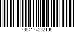 Código de barras (EAN, GTIN, SKU, ISBN): '7894174232199'