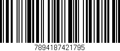 Código de barras (EAN, GTIN, SKU, ISBN): '7894187421795'