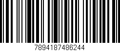 Código de barras (EAN, GTIN, SKU, ISBN): '7894187486244'