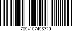Código de barras (EAN, GTIN, SKU, ISBN): '7894187496779'