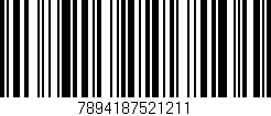 Código de barras (EAN, GTIN, SKU, ISBN): '7894187521211'