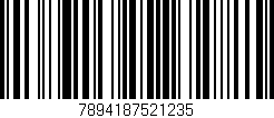 Código de barras (EAN, GTIN, SKU, ISBN): '7894187521235'