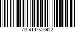Código de barras (EAN, GTIN, SKU, ISBN): '7894187528432'