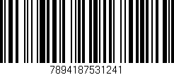 Código de barras (EAN, GTIN, SKU, ISBN): '7894187531241'