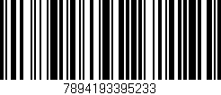 Código de barras (EAN, GTIN, SKU, ISBN): '7894193395233'
