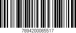 Código de barras (EAN, GTIN, SKU, ISBN): '7894200065517'