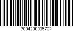 Código de barras (EAN, GTIN, SKU, ISBN): '7894200085737'
