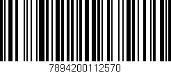 Código de barras (EAN, GTIN, SKU, ISBN): '7894200112570'