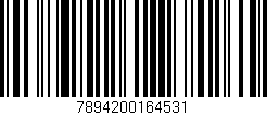 Código de barras (EAN, GTIN, SKU, ISBN): '7894200164531'